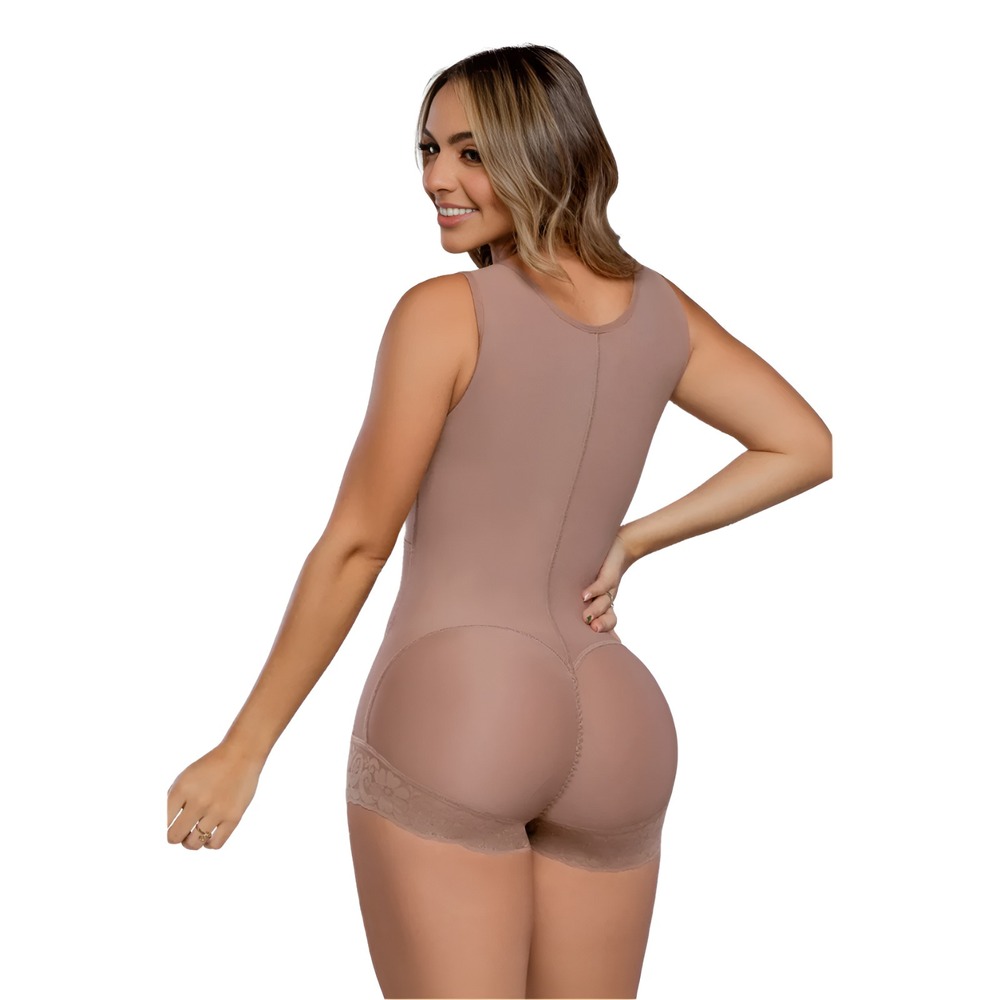 Best Stagmi Colombiana Fashion Adjustable Short Girdle Shapewear Bodysuit & Bra - Picture 6 of 11
